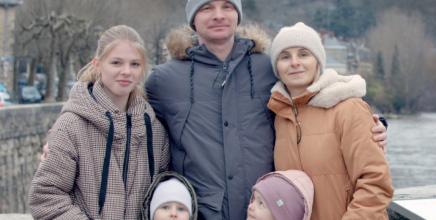 La famille de Vlada s'est installée à Najac.
