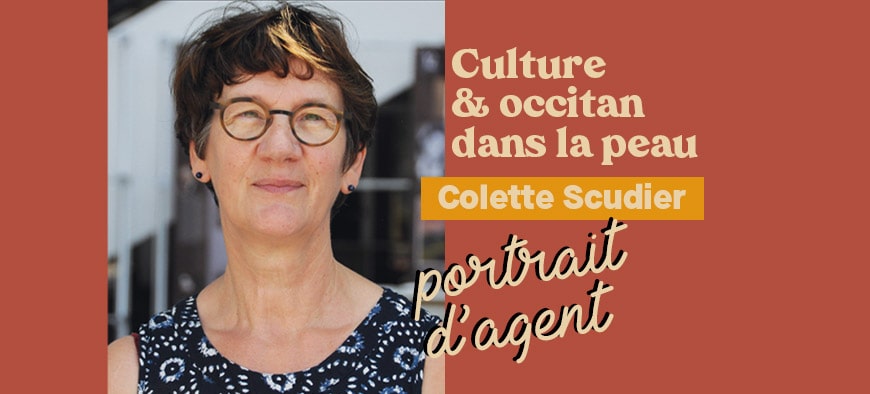 Portrait d'agent du Département de l'Aveyron - Colette Scudier
