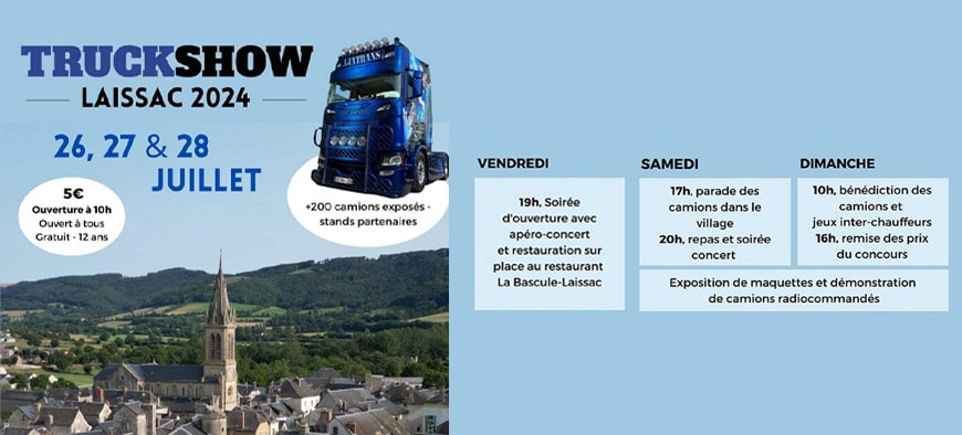 Evenement Aveyron - Truck Show 