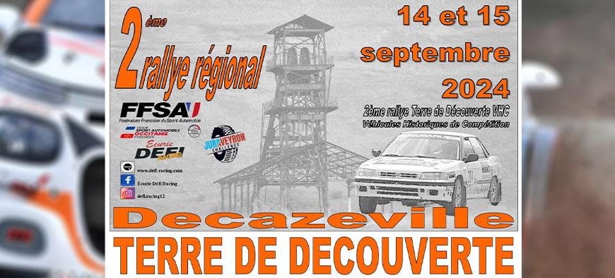 Rallye Decazeville - Affiche