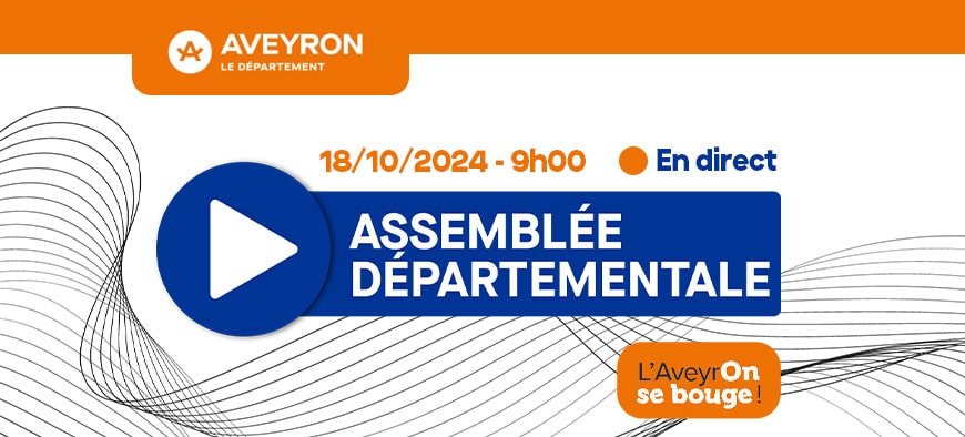 Assemblée départementale de l'Aveyron en direct