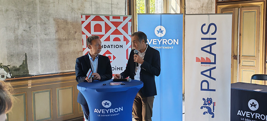 Stéphane BERN, invité de marque au Palais Aveyron