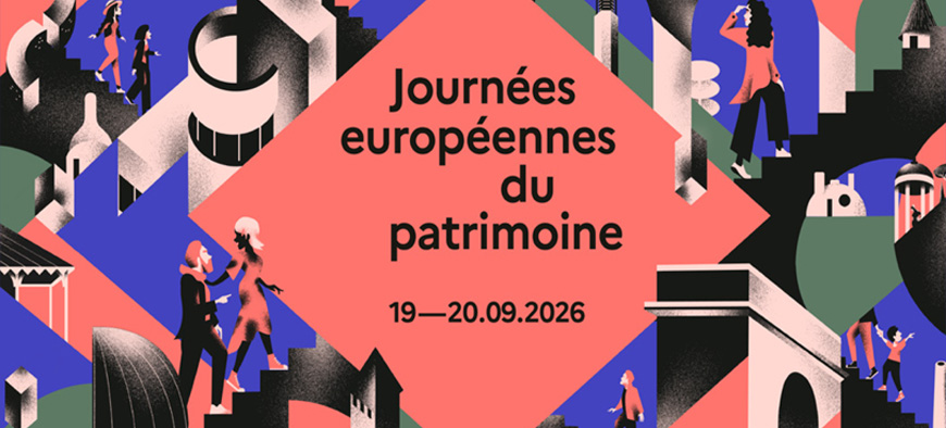 Programme des Journées Européennes du Patrimoine 2026 - 19/20 septembre 2026