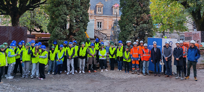 Le chantier du Palais Aveyron : susciter des vocations