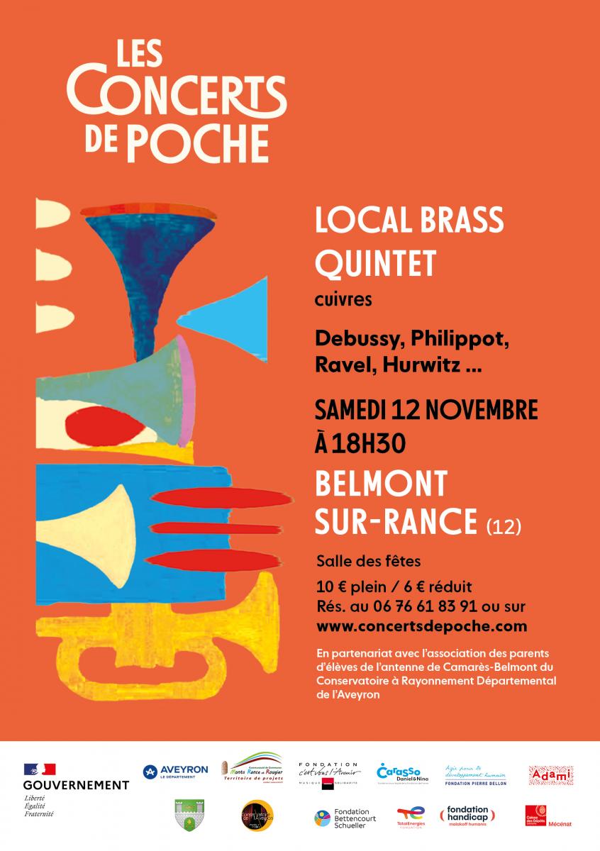 Le Local Brass Quintet en Concert de Poche le samedi 12 novembre à Belmont-sur-Rance (12)