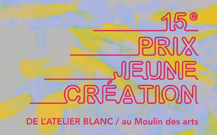 15e PRIX JEUNE CRÉATION  DE L’ATELIER BLANC / au Moulin des arts