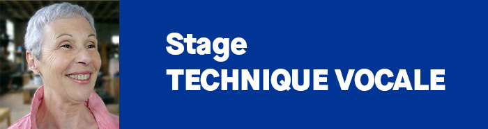 image : stage technique vocale