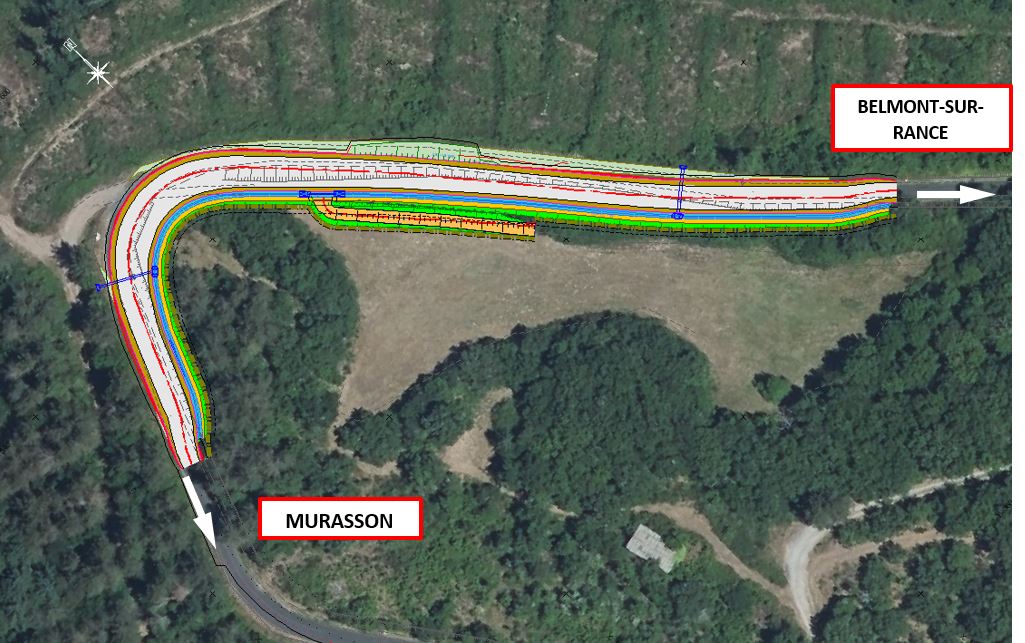 Carte travaux Murasson