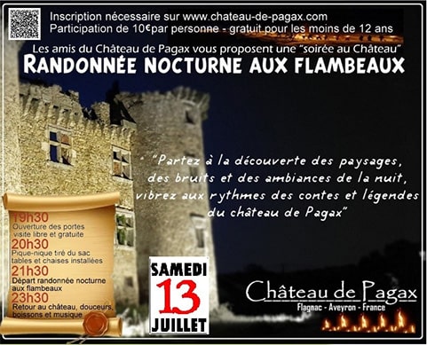 Chateau Pagax randonnee