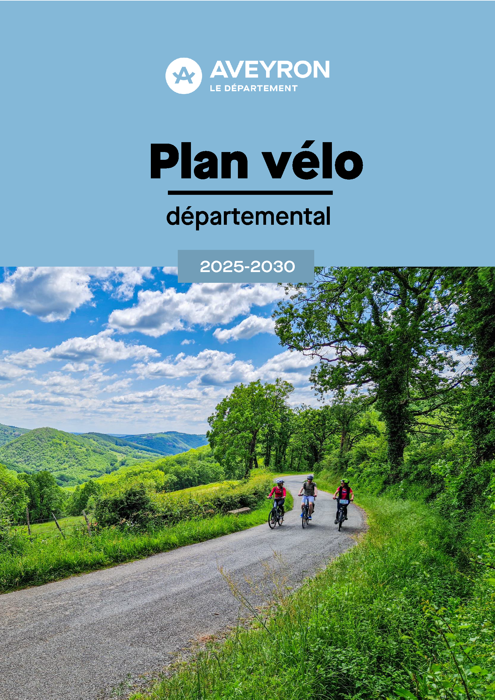Aveyron le Département - Plan vélo départemental - 2025 - 2030