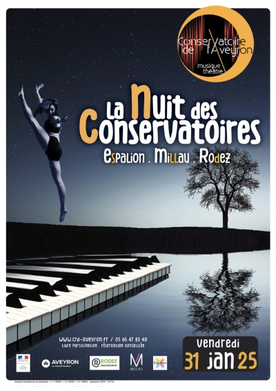 La nuit des conservatoires en Aveyron - Millau