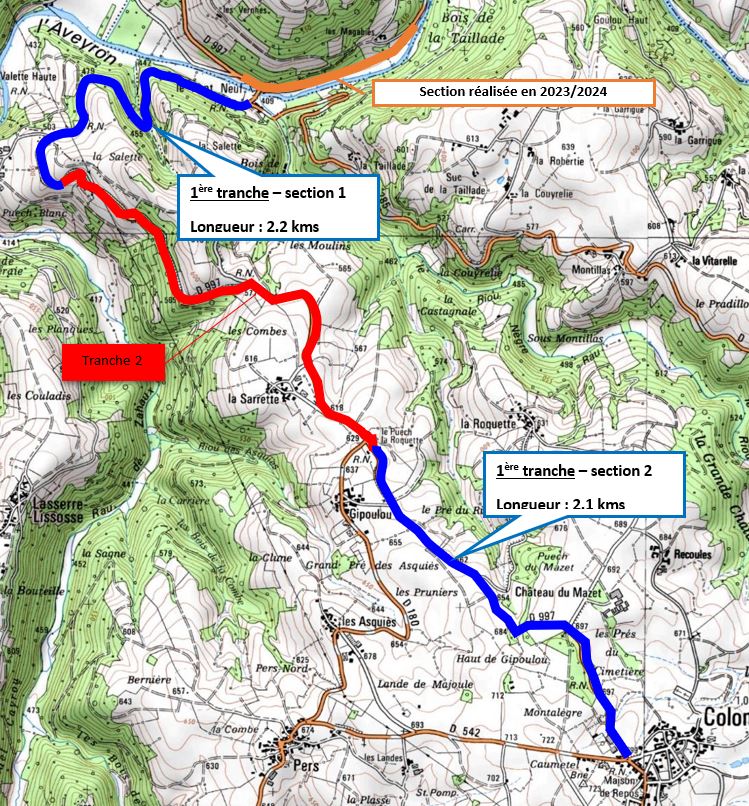 Plan travaux routiers