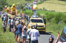 Le Tour de France va partir à nouveau les routes de l'Aveyron ce dimanche 17 juillet 2022.