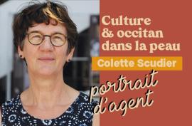 Portrait d'agent du Département de l'Aveyron - Colette Scudier
