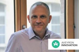 Olivier Maratuech, directeur de l'agence départementale Aveyron Innovation