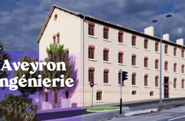 Nouveau bâtiment d'Aveyron Ingenierie à Rodez